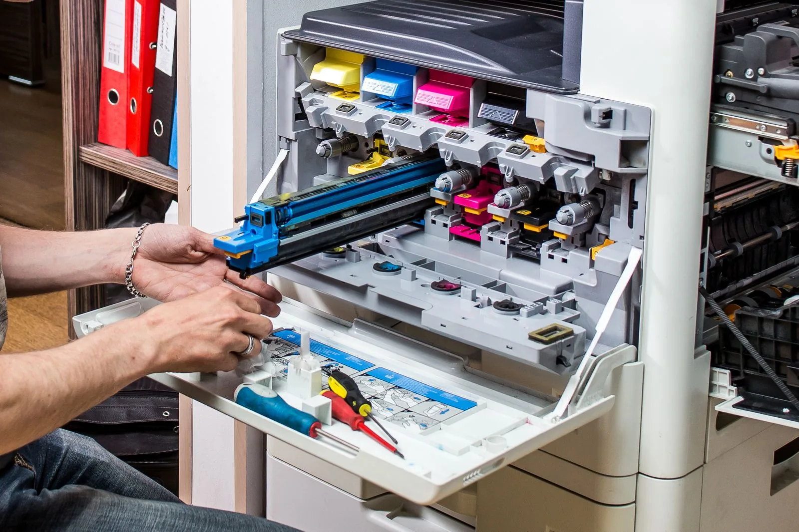 Preventative maintenance for office copiers and printers in Los Angeles